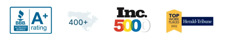 A logo for the inside 5 0 0